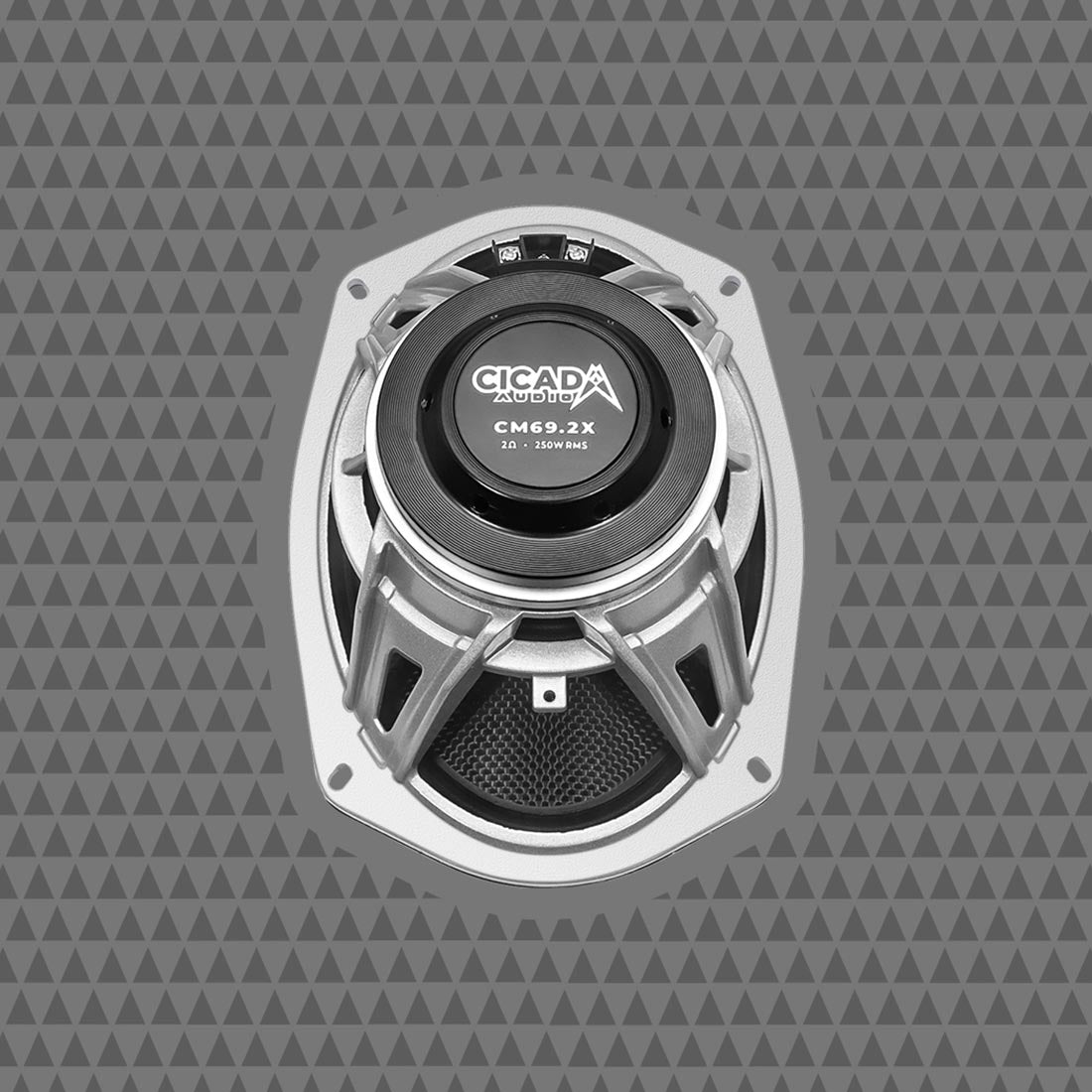  Cicada Audio CM692X 6X9" 2-Ohm Mid-Bass Motorcycle Speakers