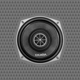 Cicada Audio CXX525.4 5.25" High Performance Full-Range Pro Coaxial Motorcycle Speakers