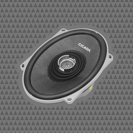 Cicada Audio CXX57.2 5x7" High Performance Full-Range Pro Coaxial Motorcycle Speakers