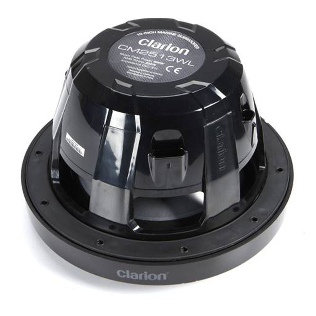 Clarion CM2513WL 10" Dual 2-Ohm Marine Subwoofer with Built-in RGB LED Lighting - #92785