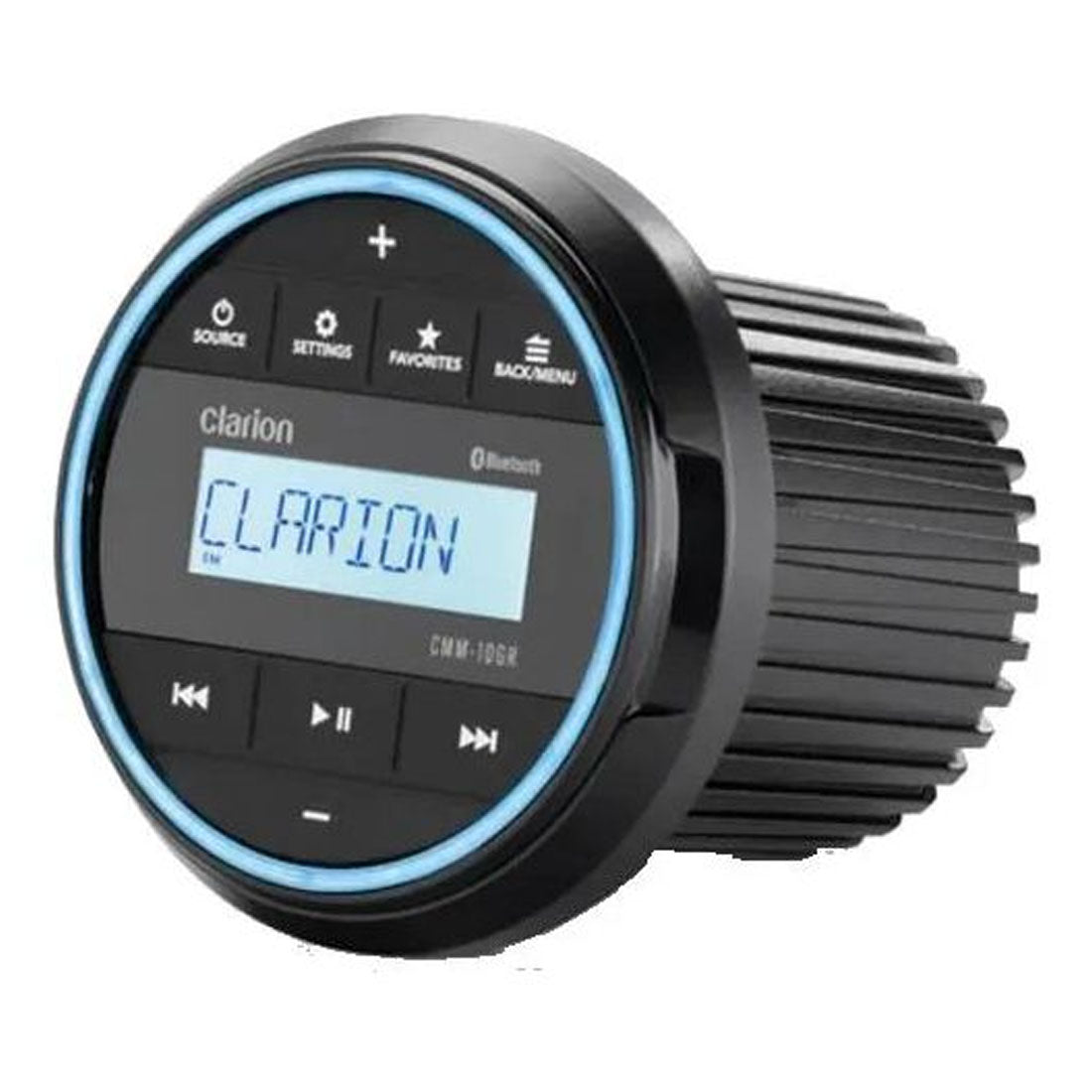 Clarion CMM-10GR Marine Source Unit With LCD Display