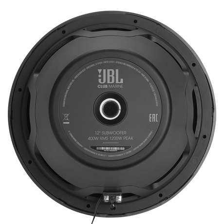 JBL Club Marine MARSUBCB122 12" Marine Subwoofer with 400 W RMS