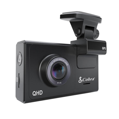 Cobra SC 200 Configurable Smart Dash Cam and Hardware (SC200-HW) - Black