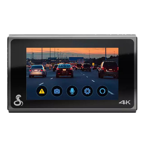 Cobra SC 400D Ultimate Smart Dash Cam and Hardware (SC400-HW) - Black
