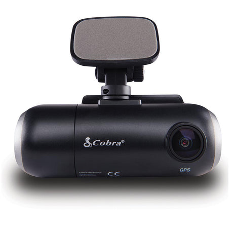 Cobra SC 201 Dual-View Smart Dash Cam with Built-In Cabin View and Hardware (SC201-HW) - Black