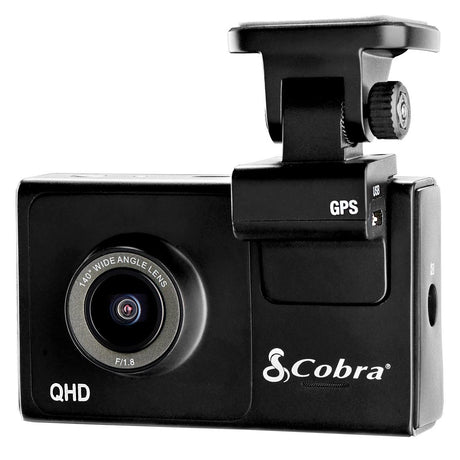 Cobra SC 200 Configurable Smart Dash Cam and Hardware (SC200-HW) - Black