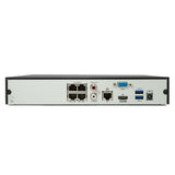 Cymbol 4Channel IP Camera Kit With 4 x 4MP White Turret Cameras and 4Channel 1TB NVR