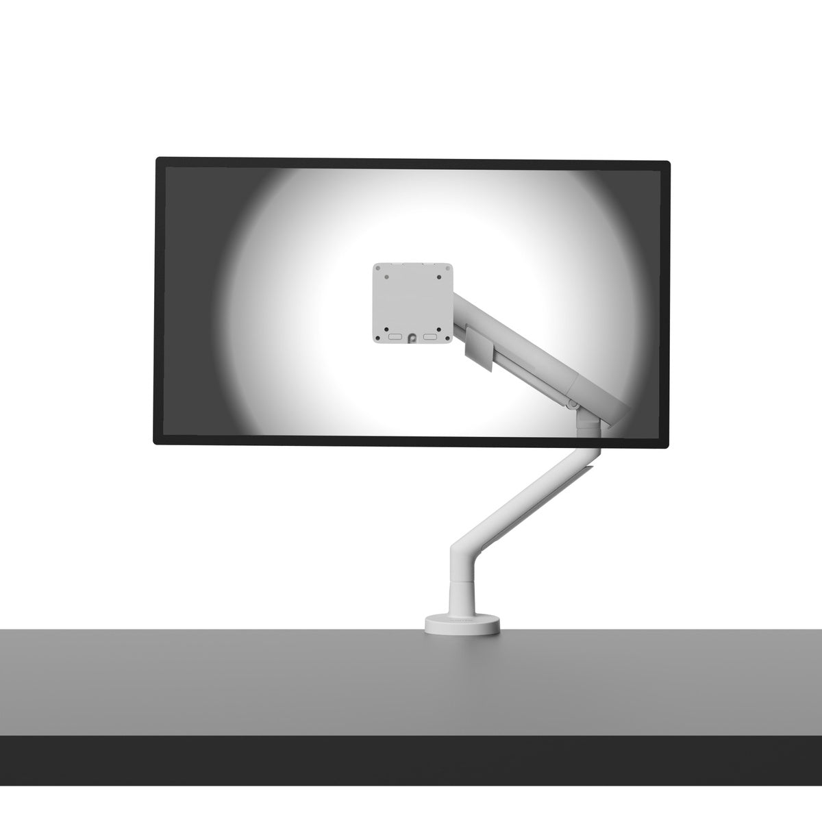 Kanto DM1 Single Monitor Desktop Mount with Spring-Assisted Height Adjustment