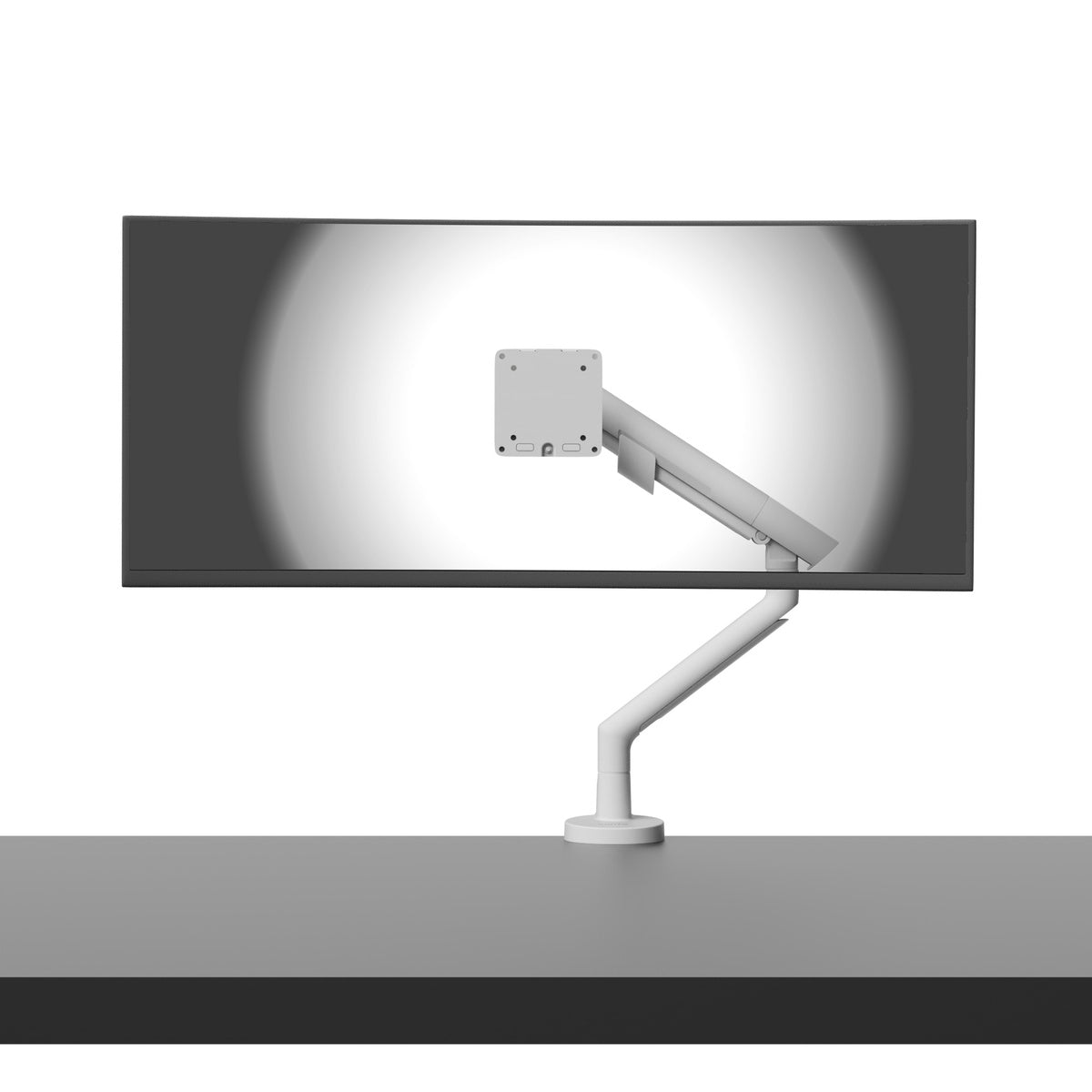 Kanto DM1 Single Monitor Desktop Mount with Spring-Assisted Height Adjustment