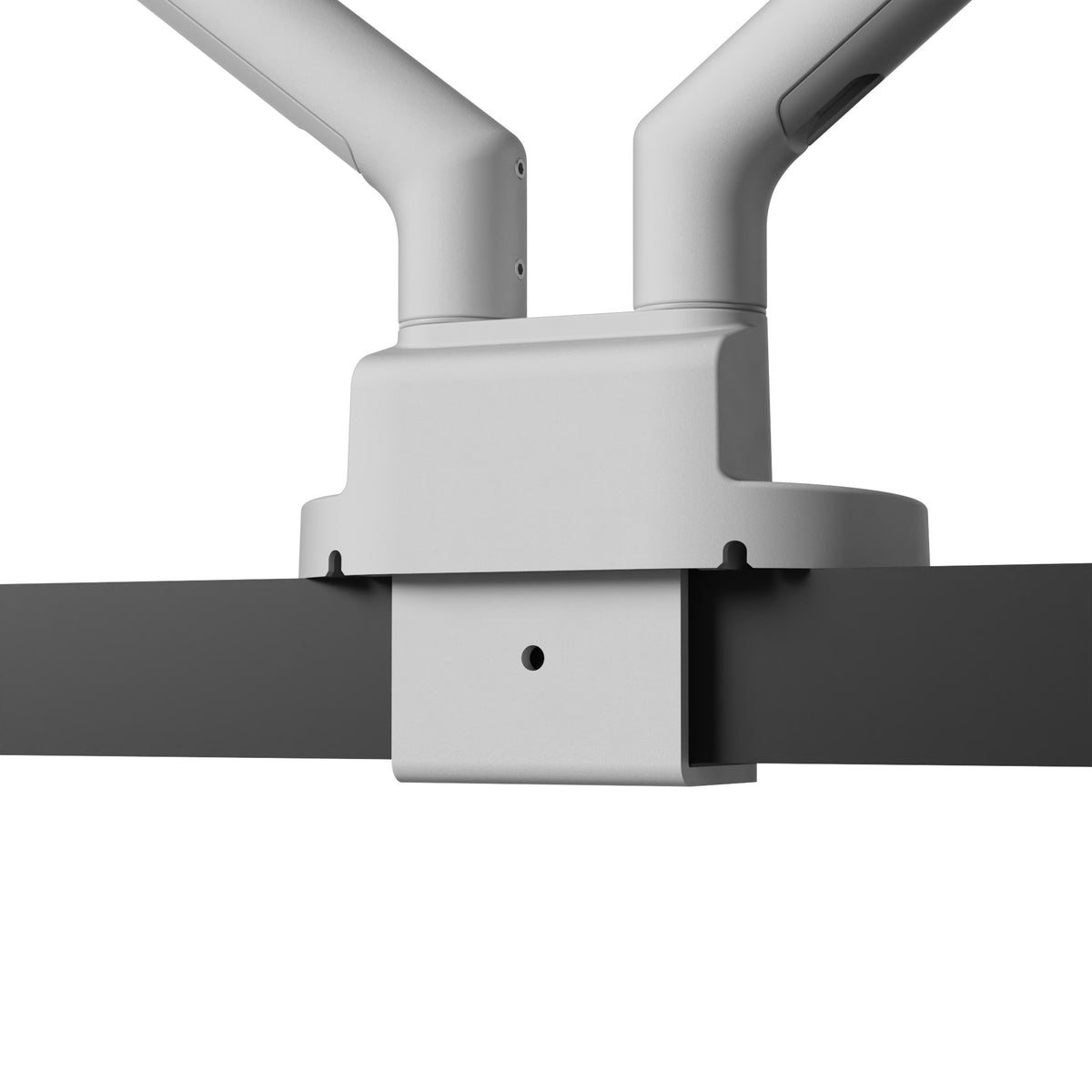 Kanto DM2 Dual Monitor Desktop Mount with Spring-Assisted Height Adjustment - White