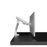 Kanto DM2 Dual Monitor Desktop Mount with Spring-Assisted Height Adjustment - White