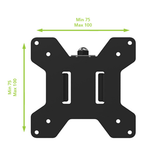 Kanto DML2000 Dual Desktop Monitor Mount with 27" Monitor Support