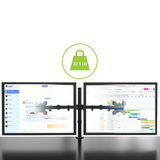Kanto DML2000 Dual Desktop Monitor Mount with 27" Monitor Support