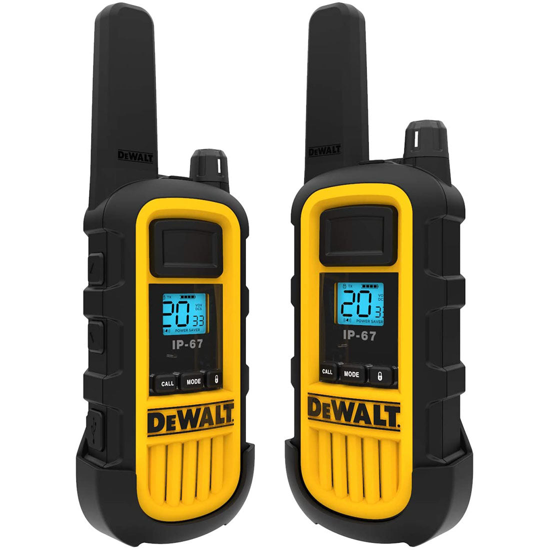 DeWALT DXFRS800 Heavy Duty 6-Port Walkie Talkie Charger
