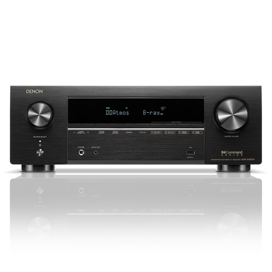 Denon AVR-X1800H 7.2 Channel Receiver | Home 550 Smart Sound Bar