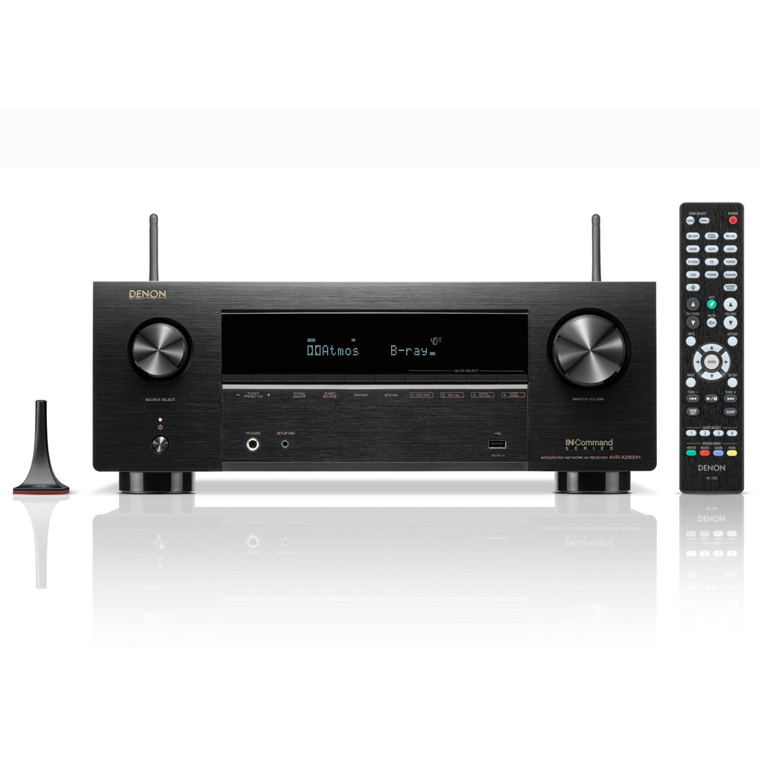 Denon AVR-X2800H 7.2 Channel 8K AV Receiver with HEOS Built-in