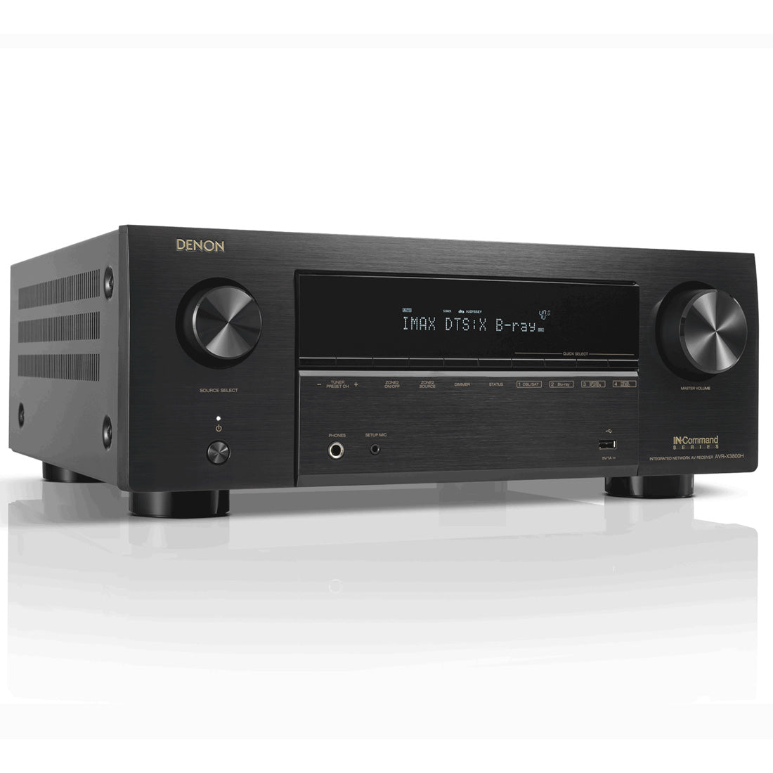 Denon AVR-X3800H 9.4 Channel 8K AV Receiver With HEOS Built-in