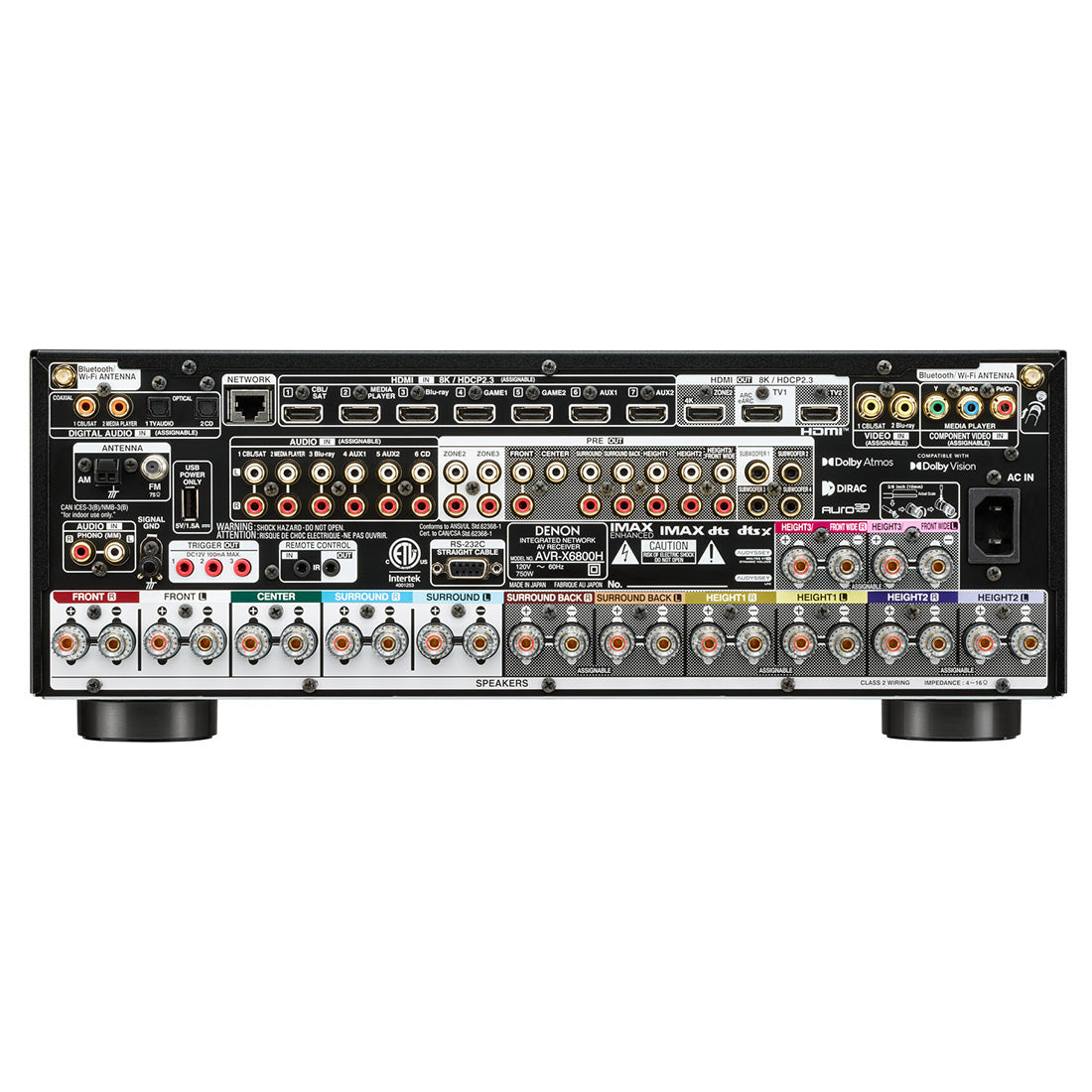 Denon AVR-X6800H 11.4 - Gibbys Electronic Supermarket