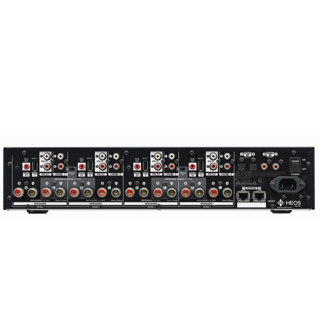 Denon HEOS Drive Wireless Whole Home Multi-Zone Amplifier with