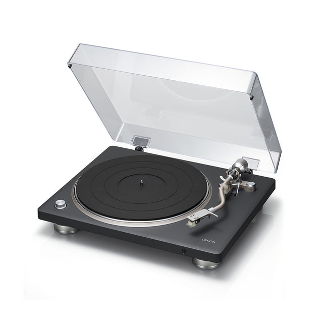 Denon DP-500BT Premium Belt-Drive Semi-Automatic Turntable with Bluetooth