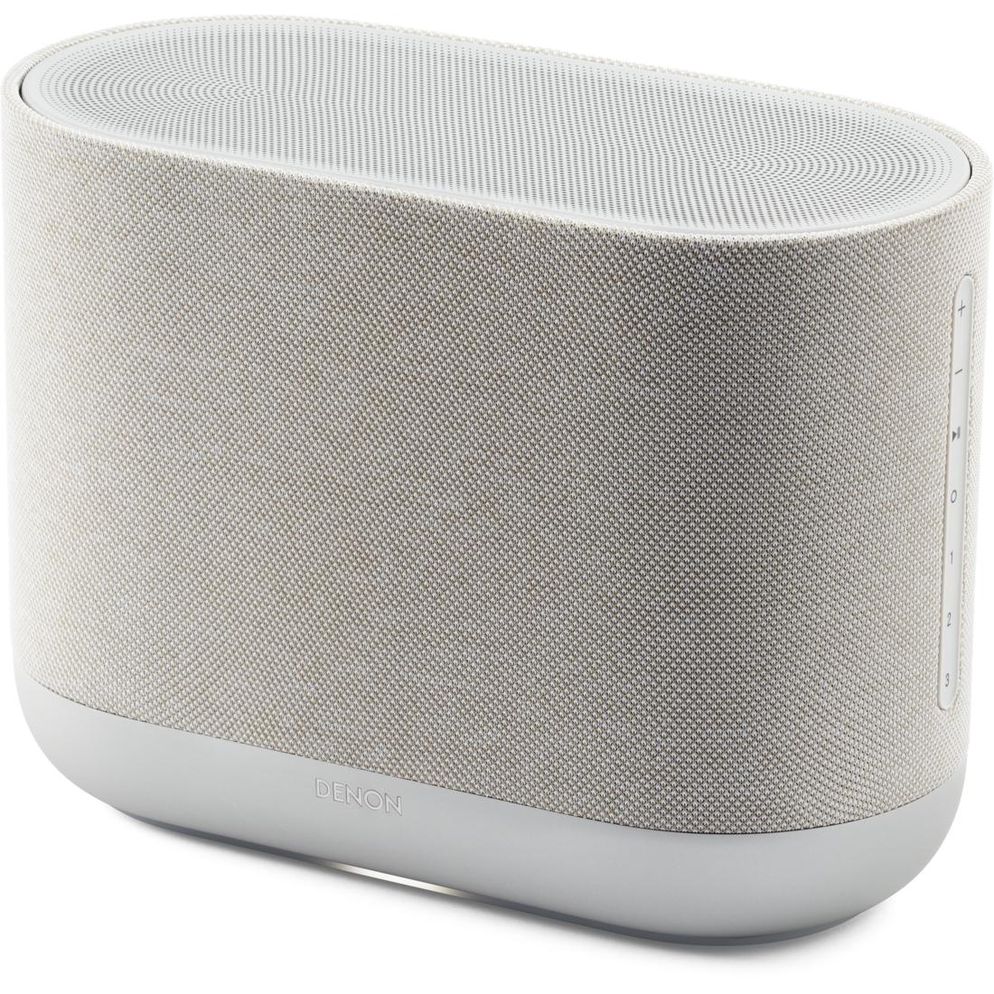 Denon Home 400 wireless smart speaker in stone finish