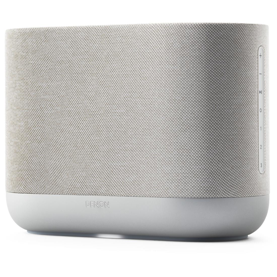 Denon Home 400 wireless smart speaker in stone finish