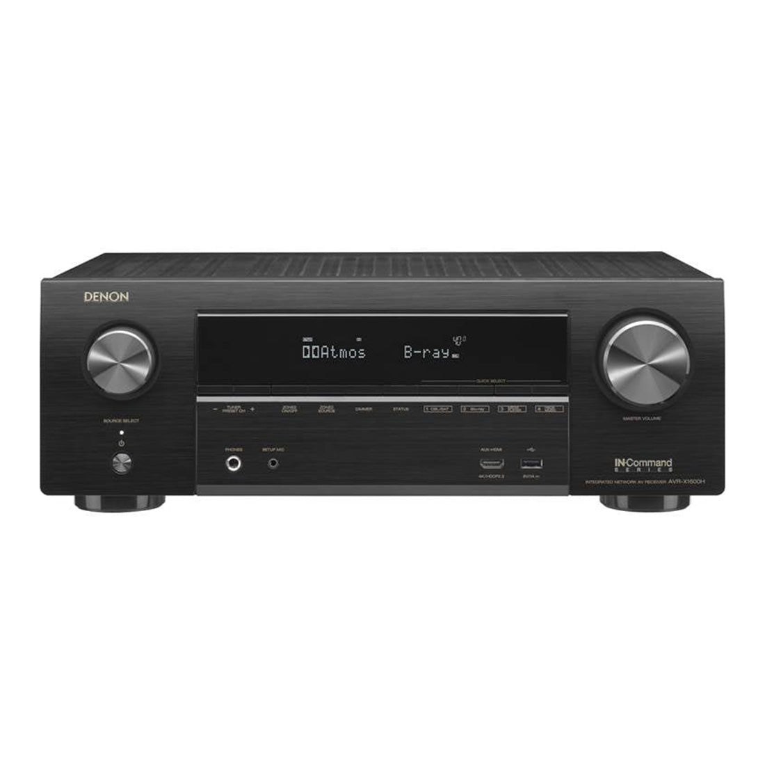 Denon AVR-X1600H 7.2 Ch. Integrated Network AV Receiver - B-Stock