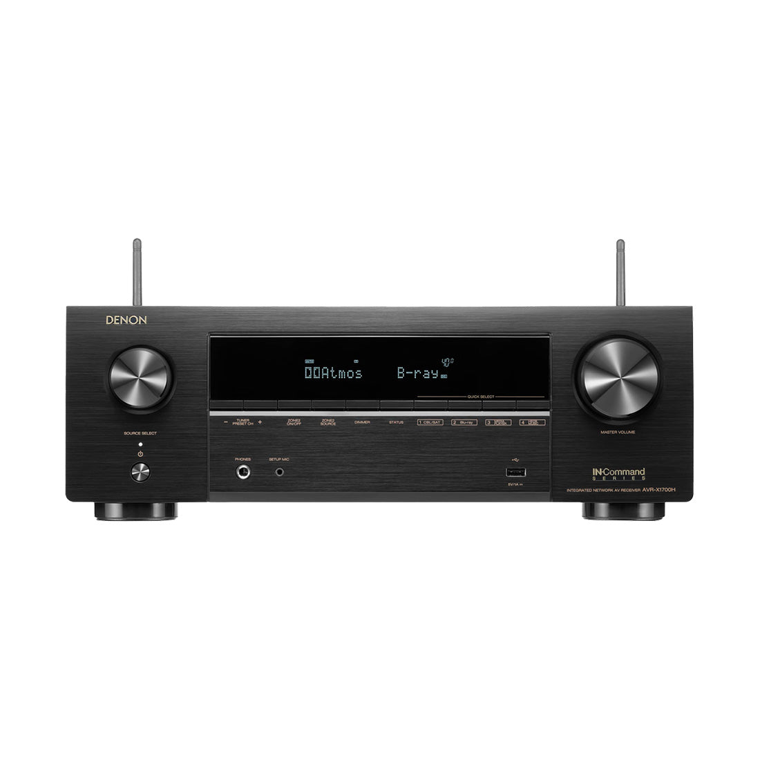 denon AVR X1700H ブラック DENON AVR-X1700H ブラック 7.2ch AVレシーバー : 総合通販