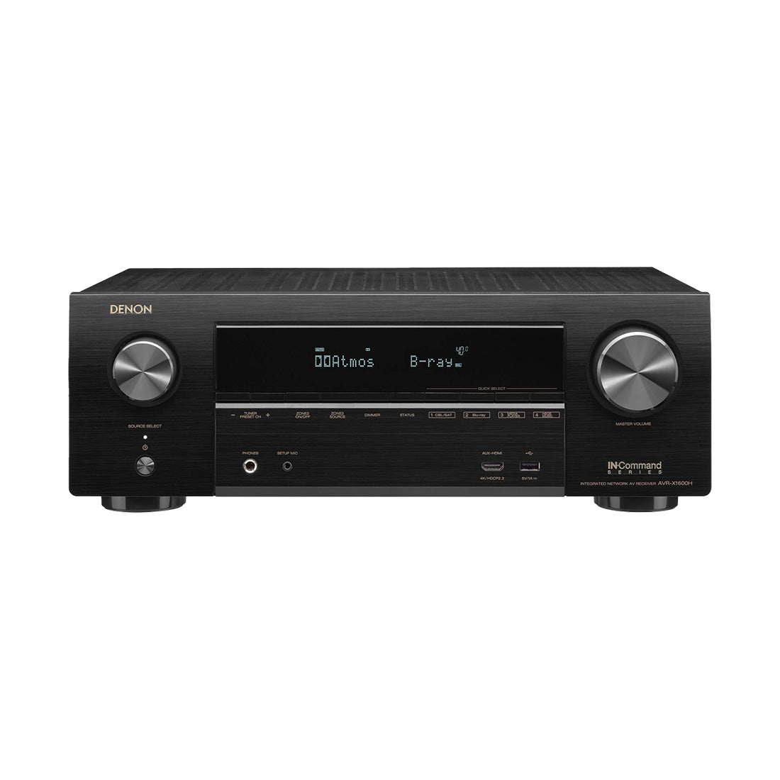 Denon AVR-X2700H - Refurbished 7.2 Ch. 95W 8K AV Receiver - B-Stock