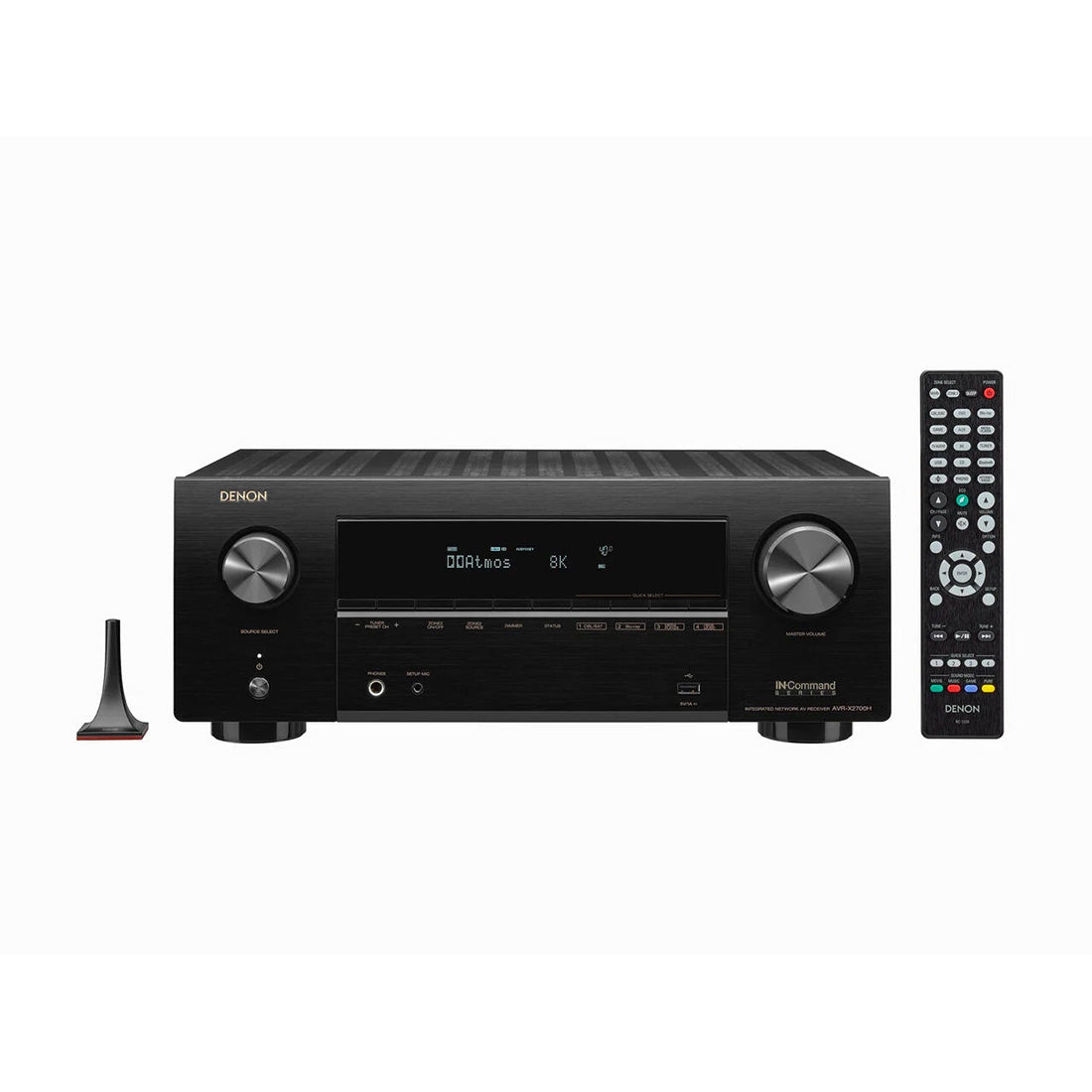 Denon AVR-X2700H - Refurbished 7.2 Ch. 95W 8K AV Receiver - B-Stock