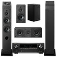Denon AVR-X1800H 7.2 Channel 8K AV Receiver | Sony SS-CS3M2 7.0 Speaker Bundle #1