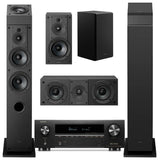 Denon AVR-X1800H 7.2 Channel 8K AV Receiver | Sony SS-CS3M2 7.0 Speaker Bundle #1