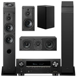 Denon AVR-X3900H 9.4 Channel AV Receiver with HEOS | Sony SS-CS3M2 7.0 Speaker Bundle #1