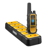 Dewalt 2DXFRS800-BCH6 Heavy Duty 12 DXFRS800 Radios with 2X 6 Port Chargers (2DXFRS800-BCH6)