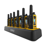 Dewalt 4DXFRS300-BCH6 Heavy Duty 24 DXFRS300 Radios with 4X 6 Port Chargers (4DXFRS300-BCH6)