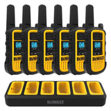 Dewalt 4DXFRS800-BCH6 Heavy Duty 24 DXFRS800 Radios with 4X 6 Port Chargers (4DXFRS800-BCH6)