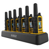 Dewalt 4DXFRS800-BCH6 Heavy Duty 24 DXFRS800 Radios with 4X 6 Port Chargers (4DXFRS800-BCH6)
