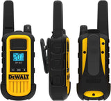 DeWalt 1DXFRS300-SV1 Heavy-Duty GMRS Walkie Talkie with Surveillance Headset- 2 Pack