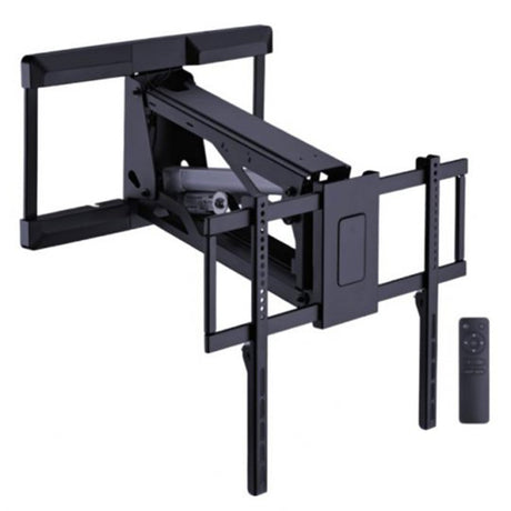 EVOssentials EVO6X4LTP Motorized Articulating TV Wall Mount with Remote – Black