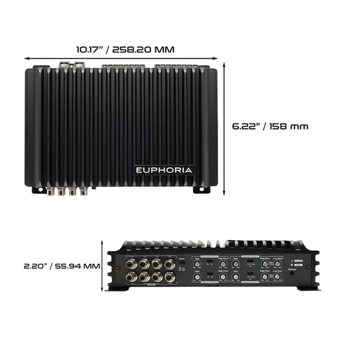Euphoria EA8.1200 8-Channel Class D Amplifier