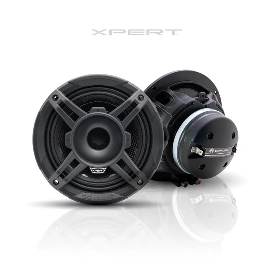 Euphoria XPERT EX6NCD-CFV2 6.5" 2-Way NEO Carbon Filter Loudspeaker - 1 Pair