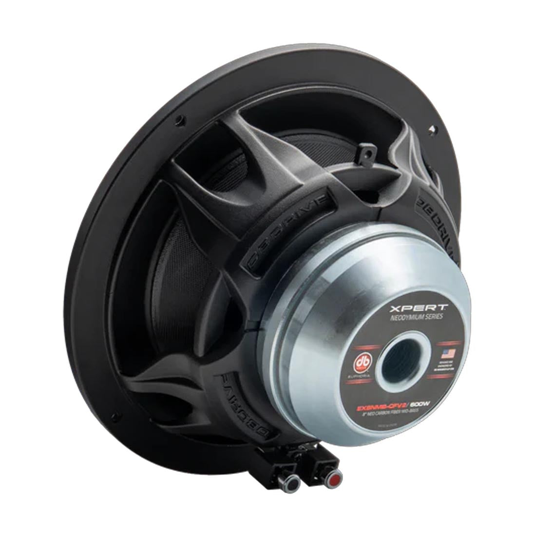 Euphoria XPERT EX8NMB-CFV2 8" NEO Carbon Fiber Midbass Speaker - Each (EX8NMBCFV2)