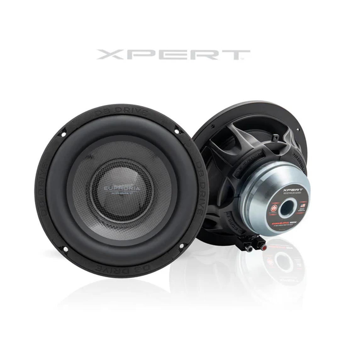 Euphoria XPERT EX8NMB-CFV2 8" NEO Carbon Fiber Midbass Speaker - Each (EX8NMBCFV2)