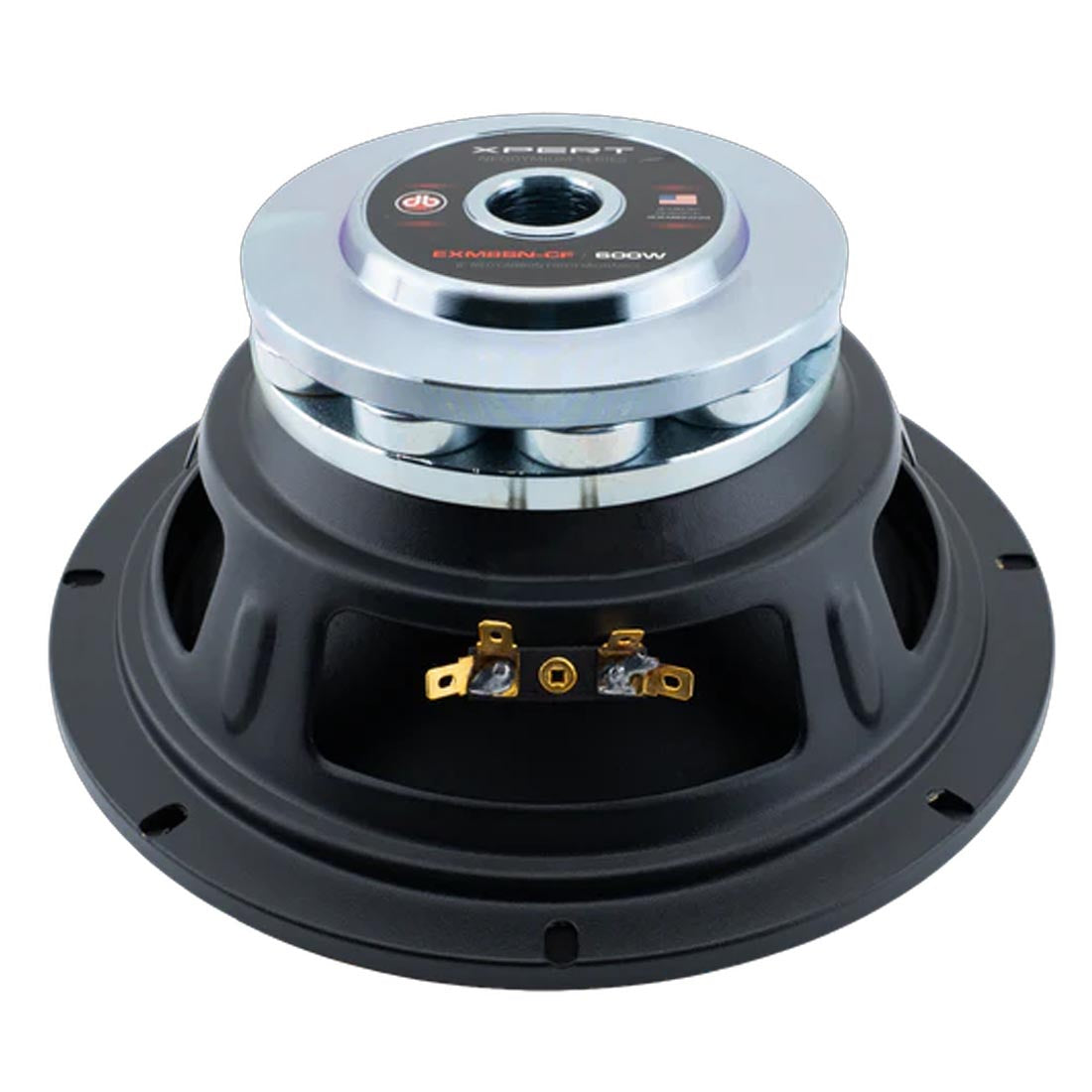 Euphoria XPERT EXM8SN-CF 8" NEO Carbon Fiber Midrange Speaker - Each (EXM8SNCF)