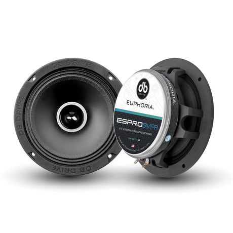  Euphoria E5PRO-6MPR 6.5" 4 Ohm Shallow Midrange Speakers