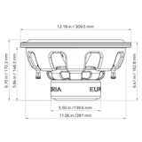Euphoria EW3-12D4 12" 4-Ohm DVC Subwoofer - Each