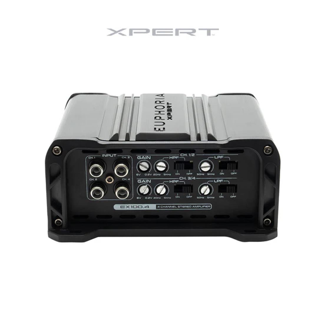 Euphoria XPERT EX100.4 4-Channel Full Range Class D Mini Amplifier (EX1004)