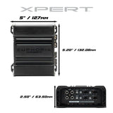 Euphoria XPERT EX100.4 4-Channel Full Range Class D Mini Amplifier (EX1004)