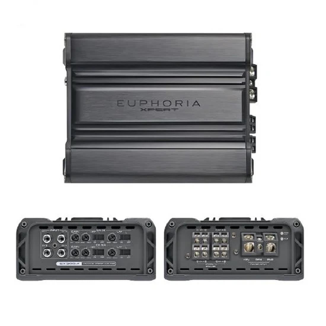 Euphoria XPERT EX200.4 4-Channel Full Range Class D Mini Amplifier