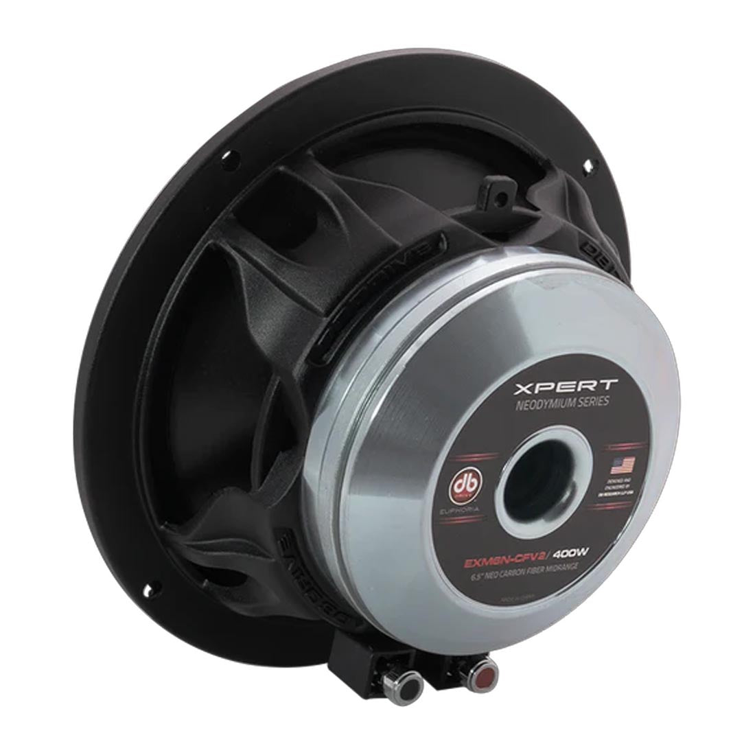 Euphoria XPERT EXM6N-CFV2 6.5" NEO Carbon Fiber Midrange Speaker - Each (EXM6NCFV2)